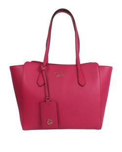 Swing Tote, Leather, Pink, 354408520981, 3*